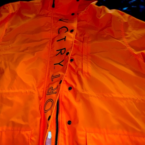 10DEEP MCMXCV ORANGE REFLECTIVE ZIPUP HOODIE - Picture 4 of 7